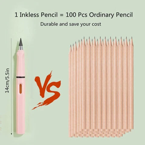 Reusable Inkless Pencil ( Pack of 4 )